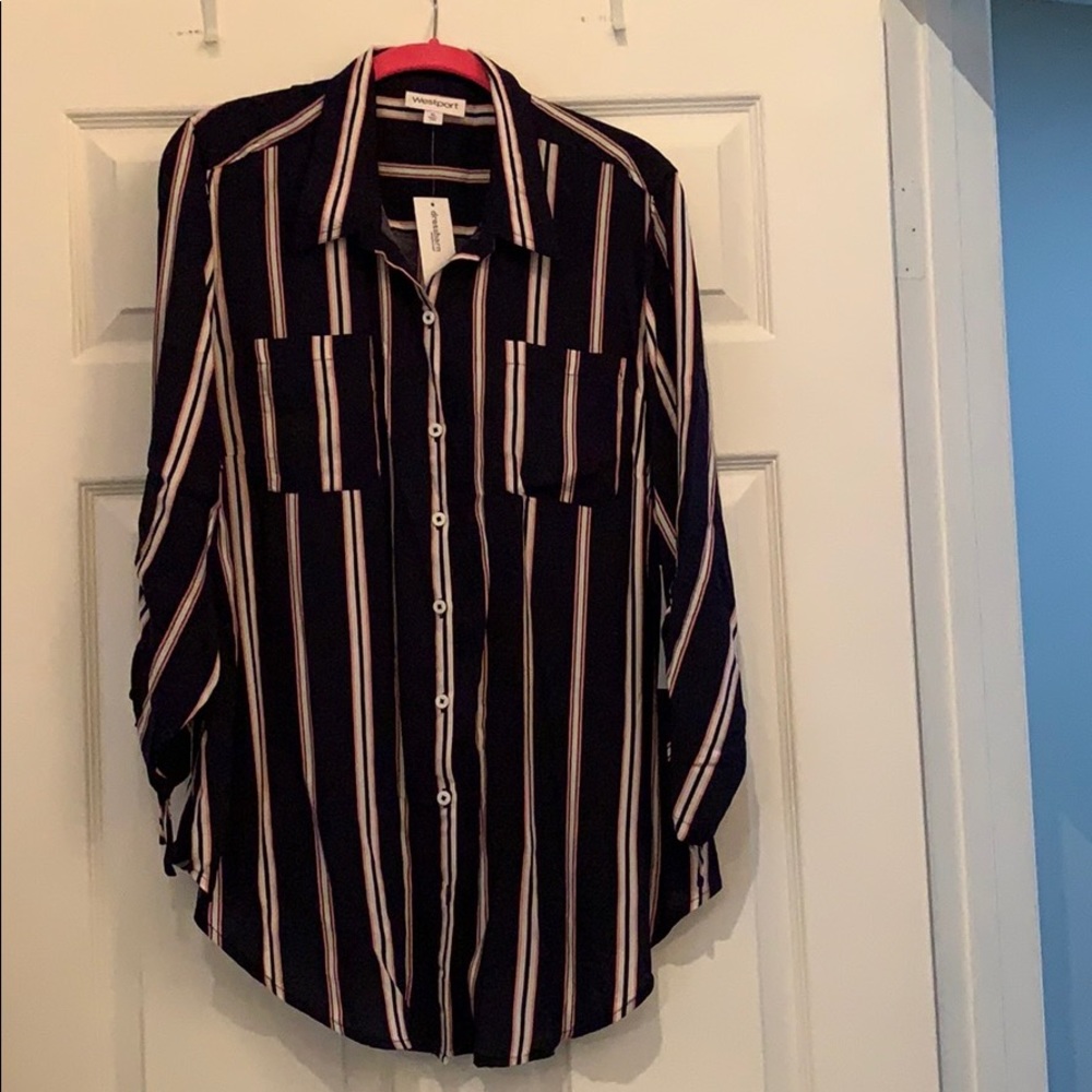 Women’s button down dress shirt